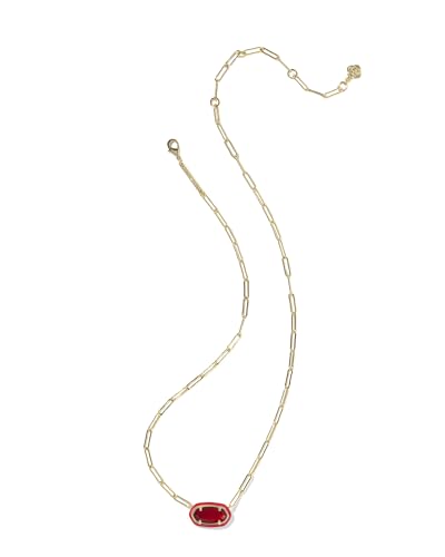 Kendra Scott Elisa Enamel Frame Paperclip Necklace, Fashion Jewelry for Women2