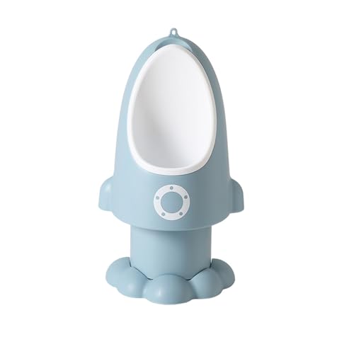 Ecocoer男児用トイレトレーニングおまる 壁掛け型 小便器 高さ調節可能 取り外し可能 設置簡単 独立式 幼児用トイレ補助器具 ベビー用品 創造的で可愛いデザイン (グレー)