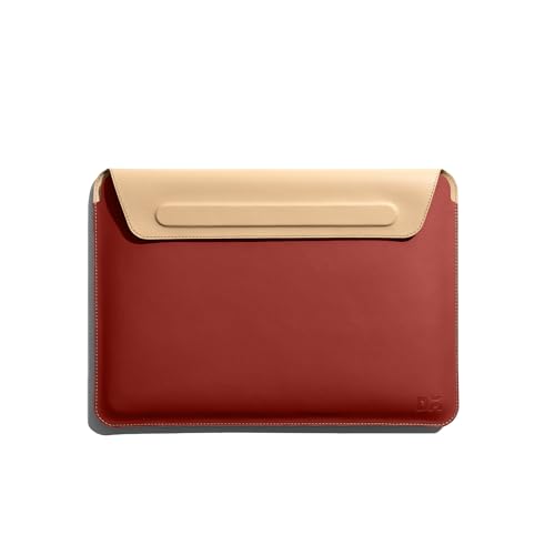 Image of DailyObjects Terracotta Red SnapOn Envelope Sleeve for MacBook Pro 38.01cm (15 inch)
