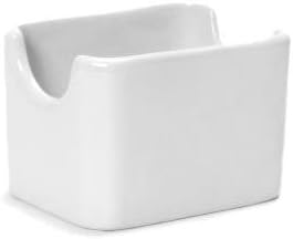 Sugar Packet Holder White 3 1/2" by Tuxton China