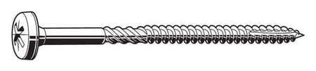 Multi-Mat. Screw, Pan, ST, 8, 5/8in, PK200 (Case of 3)