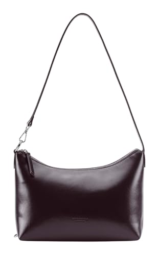 Sac à épaule Delary Seidenfelt Manufaktur dark chocolate marron