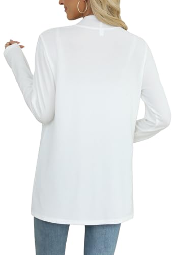 Image of Yincro Womens Lightweight Cardigan Long Sleeve Open Front Casual Sweater Cardigans with Pockets