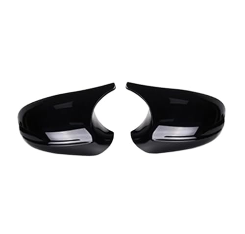 車のサイドミラーカバー ミラーカバー 車サイドドア リアビューキャップ に適合する E90 に適合する E91 2005-2007 に適合する E92 に適合する E93 2006-2009 に適合する M3スタイル(ABS Black 2)