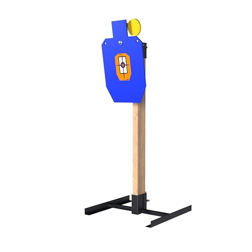 ATFLBOX AR500 3/8 inch Thick Steel Target Stand System, 12'' x 20