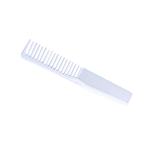 Peine profesional para corte de cabello 17.5x3cm blanco