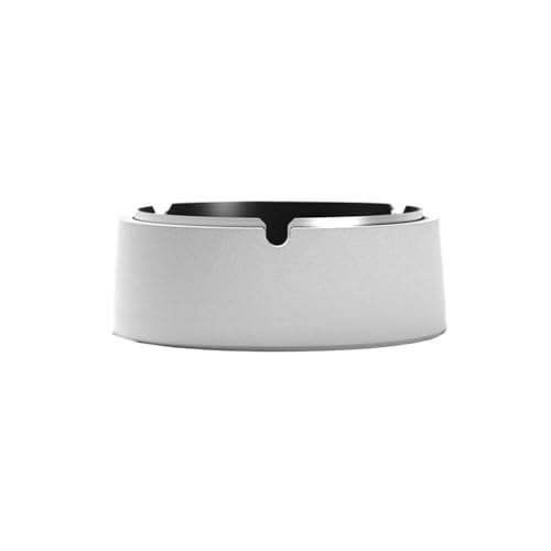 Ceniceros para Cigarrillos Cenicero de cemento con revestimiento de acero inoxidable, cenicero de mesa for interiores y exteriores, terrazas de restaurante, oficina, decoración del hogar Ceniceros