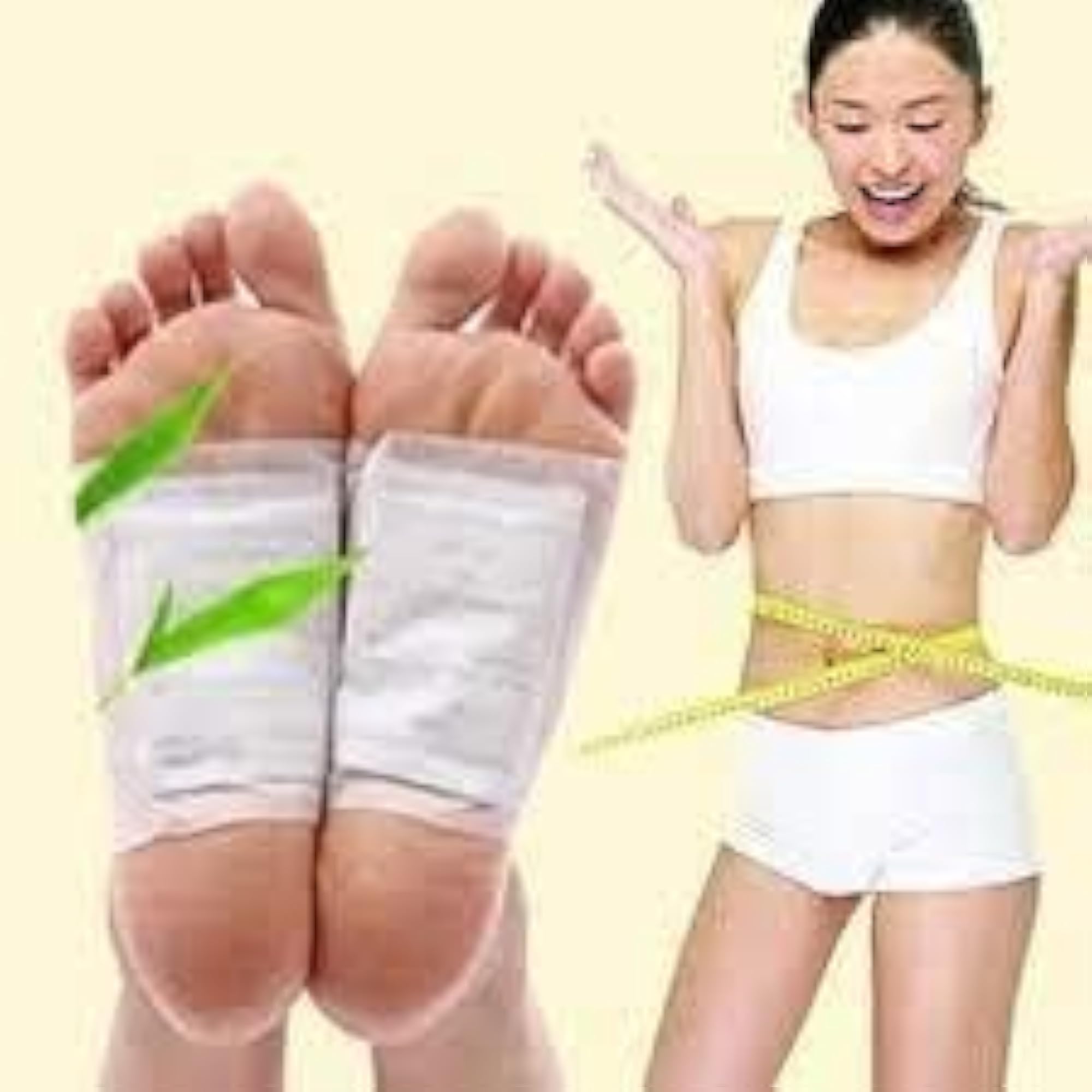 Detox Foot Pads with Organic Natural Ingredients, 50 Count