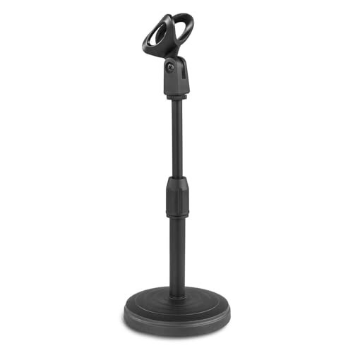 Support micro pour table Vonyx TS03 noir réglable avec pince - 5