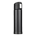 Odkurzacz ze stali nierdzewnej Hot Tumbler Kolby Próżniowe Podróże Camping Izolowane Termos Kubki Kawowe i Cups Butelka (Color : Black)
