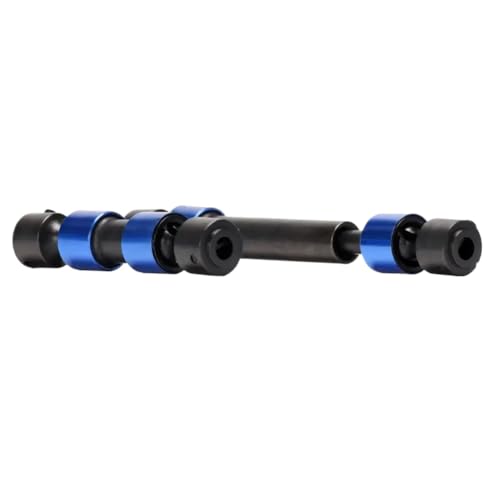 Eje de transmisión central de acero anticaídas para solucionar roturas en coche RC 1/10
