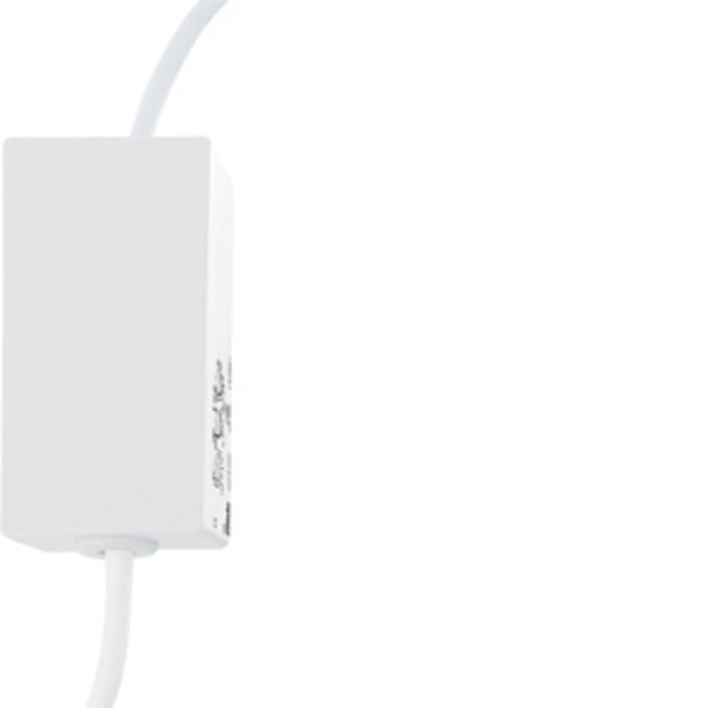 Eltako bezprzewodowy ściemniacz uniwersalny 230 V jako włącznik sznurkowy, Power MOSFET 400 W, 1 sztuka, czysta biel, FUD70S-230V-RW