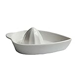Mano De Exprimidor De Cerámica, Exprimidor De Cítricos, Exprimidor De Naranja, Exprimidor De Limón De Porcelana, Exprimidor Manual De Prensa-Blanco-16.7x10.5cm