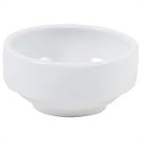 【9cm すくいやすい食器】まるくぱーじゅ(公式) 0～1歳 離乳食 おやつ皿 深皿 小皿 子ども食器 食洗機 電子レンジ 保育園給食 陶磁器 強化磁器 90US (ホワイト)