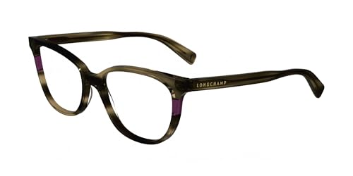 LONGCHAMP Damen LONGCHAMP LO2739 211 Optische Fassungen Acetat Braun  Quadratisch Normal Normal