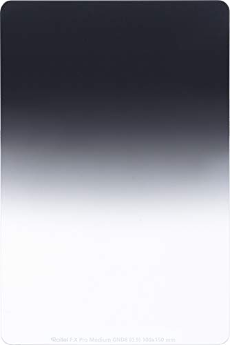 Rollei F:X Pro Verlaufsfilter Medium GND 32 I 100mm Rechteckfilter aus Gorilla-Glas mit Luminance Coating I Ideal für Motive mit unklarer Horizontlinie