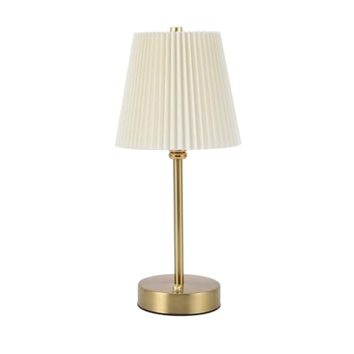 Lámpara de Mesa Lámpara de Noche RGB Recargable Minimalista Moderna para Dormitorio, Cable de Datos USB de Hierro de Tela, 3,9 X 12,8 Pulgadas, Interruptor Táctil para Oficina en Casa