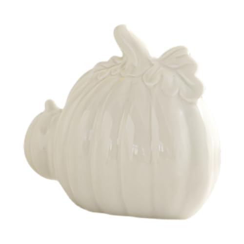 SVCEQZE Calabazas para decoración | Calabazas de cerámica para Halloween, decoración de otoño, figuras pequeñas, decoración de mesa para otoño, vacaciones, salón, cocina, dormitorio, fiesta de campo