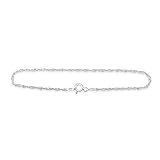 KEZEF Twisted Curb Chain - Sterling Silver Singapore Twisted Curb Chain Italian - Premium Finish - Elegant Design Twisted Rope Chain Necklace - Ideal Twisted Chain for Women - 2mm