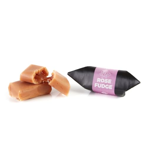 Caramelos Tradicionales - Sabor Dulce de Rosas - Dulces Mr Fudgesto - Caja de Caramelos 900g