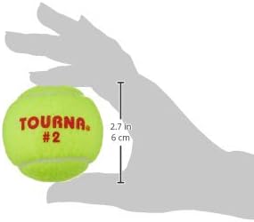 Miniatura 7 de Tourna Orange Dot - Pelotas de tenis de baja compresión