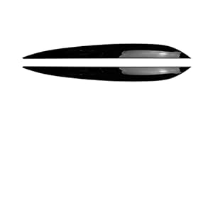 CAREG 2 stks auto voorkant koplamp ooglid trim cover for Vw Touareg 2010 2011 2012 2013 2014 2015 2016 2017 2018…