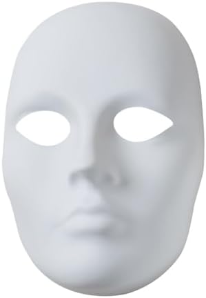 Creativity Street Female Plastic Mask, 5.5" x 8"