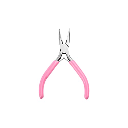 4.92 Inch Needle Nose Plier Compact Mini Precision Plier Soft Grip Jewelry Plier for Crafts Wire Wrapping Jewelry