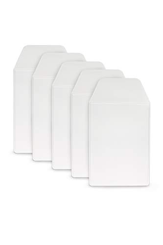 Gadget Nerds PVC-PP-V001 5X Flat White No Flap Super Duper Thick Pocket Protectors cover