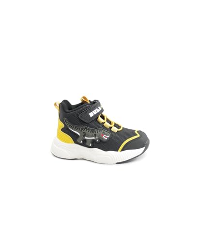 Baskets Montantes Noires Bull Boys DNAI5124 Enfant : Adieu la Corvée des Lacets
