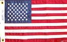 WINDSTRONG 12x18 Inch Commercial Yacht Boat Ensign Nautical US American Flag Fully Sewn Stripes Embroidered Stars (Double Sided)