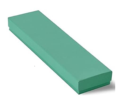 20 Pack Teal Blue Robin Egg Blue Color Cotton Boxes Jewelry Bracelet, Watches, Necklace and Anklet Gift Displays 8