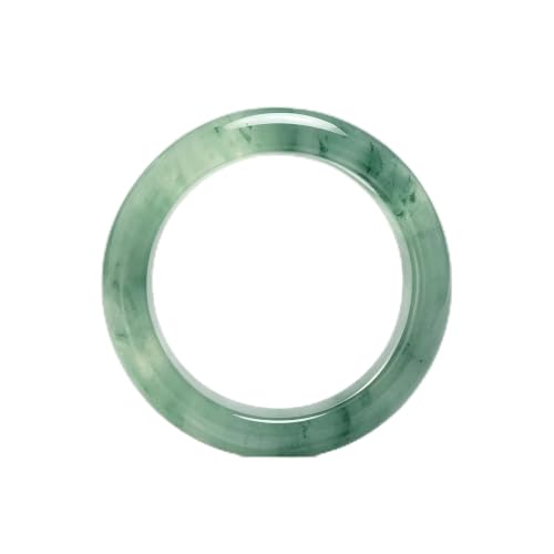 Bracelet de jadéite large et plat, le cadeau idéal pour femme