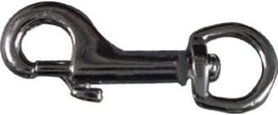 Cierre de perno, níquel, 0.375 x 2-316 pulgadas.