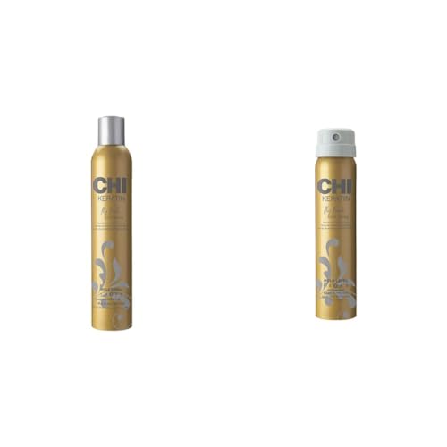 CHI Keratin Flex Finish Hair Spray 10 oz y 2.6 oz Bundle miniatura 1