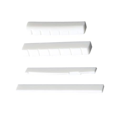 Totority Saddle Guitar Bridge Nuts Guitar Bridges and Saddles Lower String Nuts for Guitar