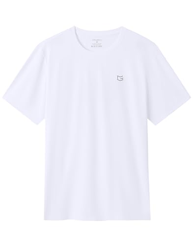 Image of G Gradual Men's Sun Protection Swim Shirt UPF 50+ Rash Guard Short Sleeve Quick Dry Water Hiking Workout Shirts for Men