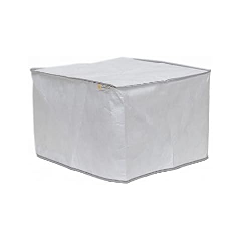 The Perfect Dust Cover LLC The Perfect Dust Cover, White Vinyl Cover Compatible with Epson EcoTank ET-2850 and Epson EcoTank ET-3830 All-in-One Printers, Anti Static and Waterproof Dust Cover Cover