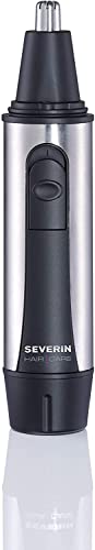 Severin HairCare HS 0781 Nasen-/Ohrhaarschneide-Set, Edelstahl-schwarz | 1er Pack - Image 5
