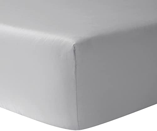 Nimsay Home Soft Touch Hotel Quality Non-Iron 100% Egyptian Cotton Sateen Satin Stripe Duvet Cover Set - White - Double