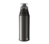 alfi Endless Trinkflasche, Schwarz, 0,9 Liter