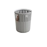 Genérico Cubo de basura abierto de 8 litros con anillo de presión, baño y dormitorio.