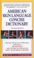 American Sign Language Concise Dictionary 0062740024 Book Cover