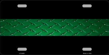 Federal Agents Diamond - Placa de matrícula de metal LP-9408