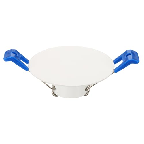 uxcell 70mm/2.8�C���` �~�`�V��J�o�[�v���[�g �_�E�����C�g�z�[���X�s�[�J�[ �ǌ� �X�v�����O���b�N �����X�`�[���g�����L���b�v �A�N�Z�X�p�l�� 1.4~2.25�C���`�̓V��܂��͊����ǊJ�����p �}�b�g�z���C�g