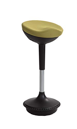 ALBA MHSTOOLY V tabouret ergonomique assise active oscillante vert noir
