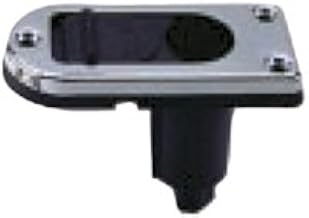 Perko 1047P00DP Chrome-Plated 2-Pin Plug-In Light Base with 0Â° Rake - 3.5