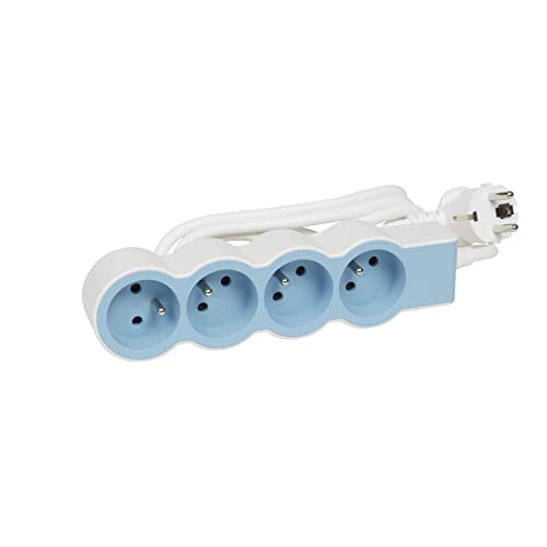 4 Socket 1.5m Type E French Extension Lead by Legrand