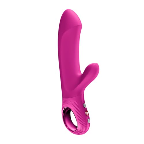 Fun Factory Bi Stronic Embrace | Vibromasseur rabbit à poussée femme | IPX7