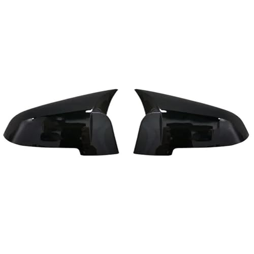 Boîtier de rétroviseur pour BMW Série 5 F10 F11 LCI en ABS noir